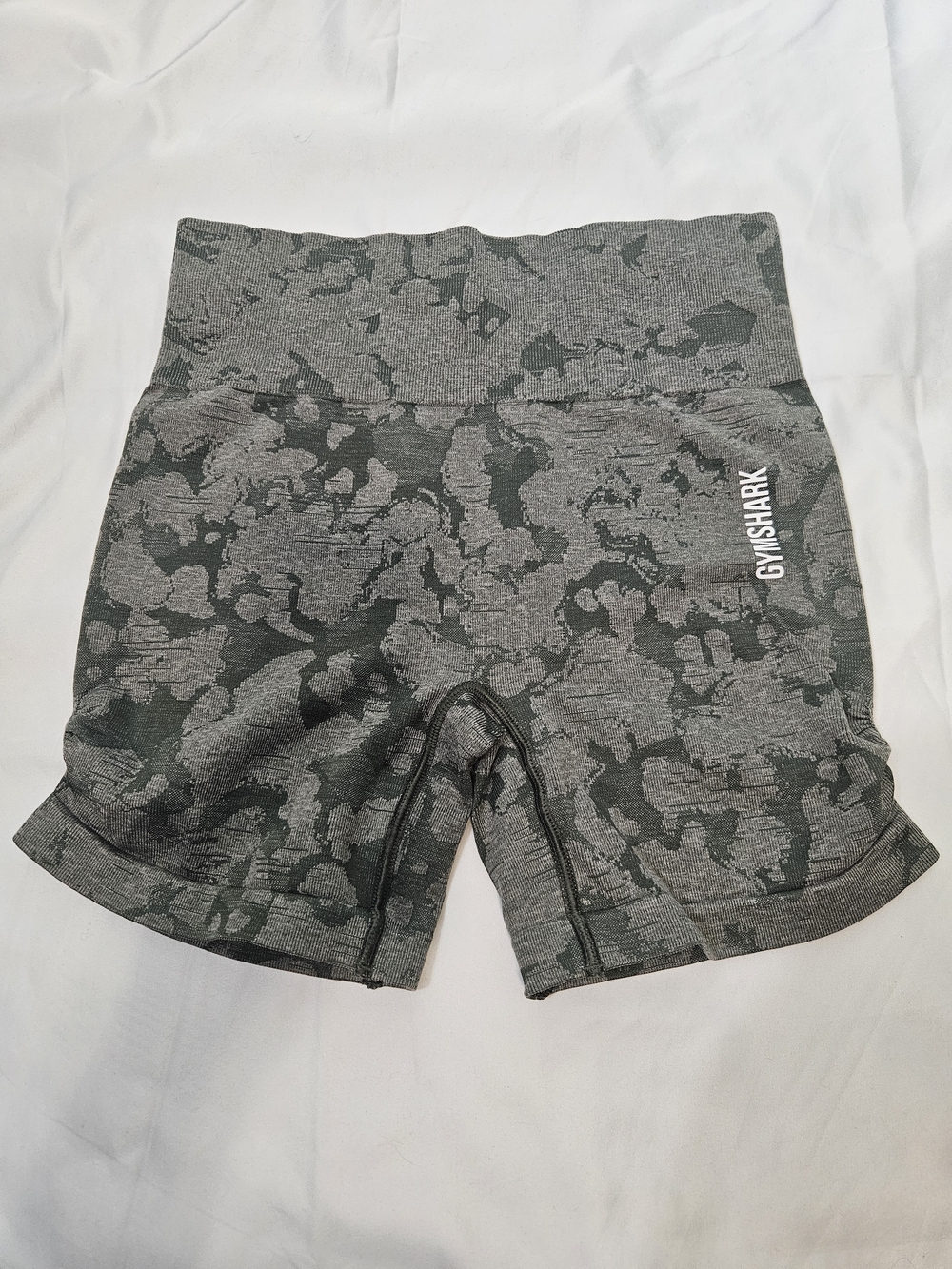 Gymshark Women’s High-Waist Seamless Bike Shorts - Green Activewear Sporty